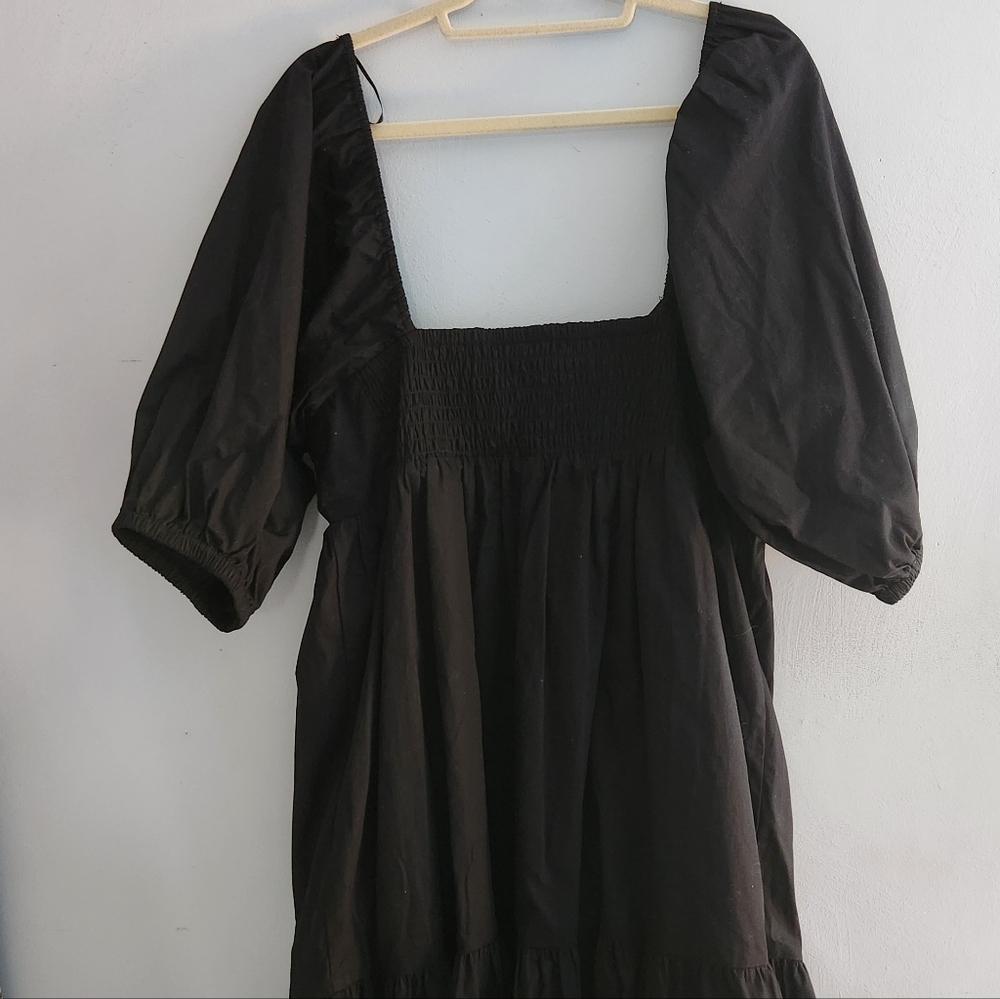 Banana Republic Baby Mini Dress Puff Sleeves - Picture 7 of 8